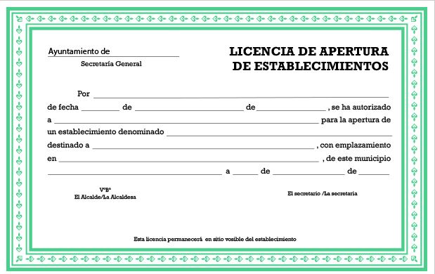 licencia de actividad barcelona