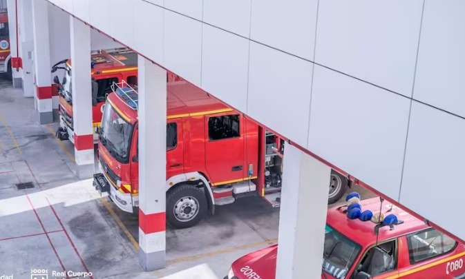 Fuego en un restaurante de Vialia Málaga: un herido