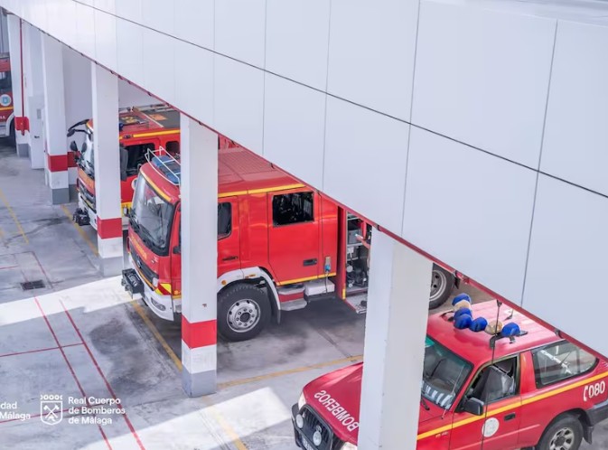 Fuego en un restaurante de Vialia Málaga: un herido