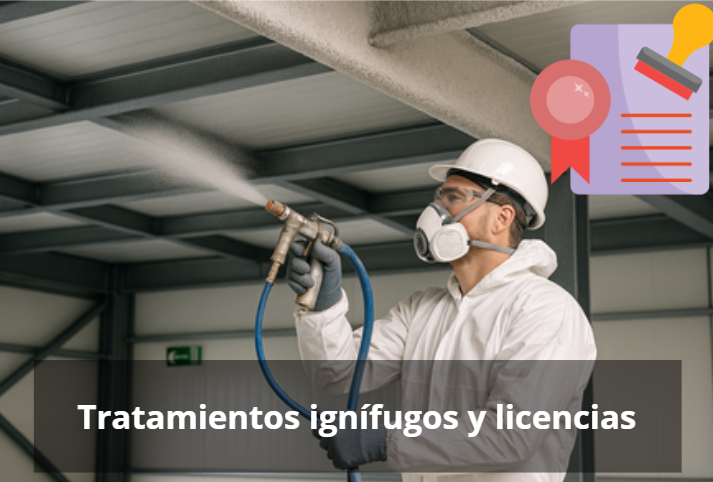 Tratamientos ignífugos y licencias: todo lo que necesitas saber si vas a declarar tu actividad