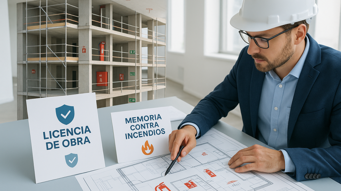 La licencia de obra y por qué la memoria contra incendios es clave