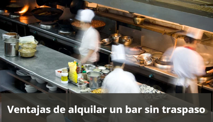Por qué alquilar un bar sin traspaso puede ser tu mejor opción