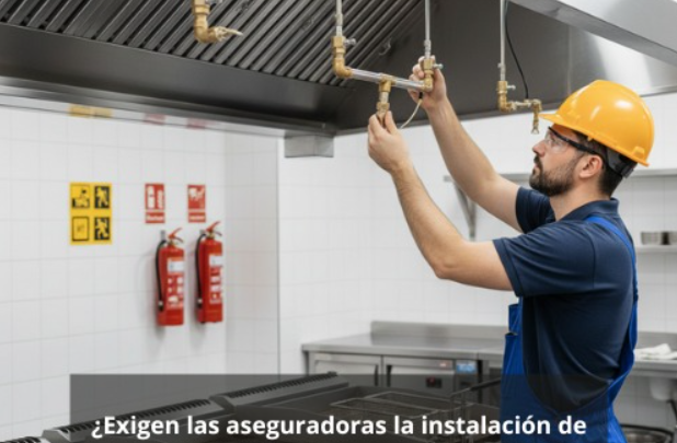 Lo que debes saber si tu aseguradora exige sistemas certificados en tu campana extractora contra incendios