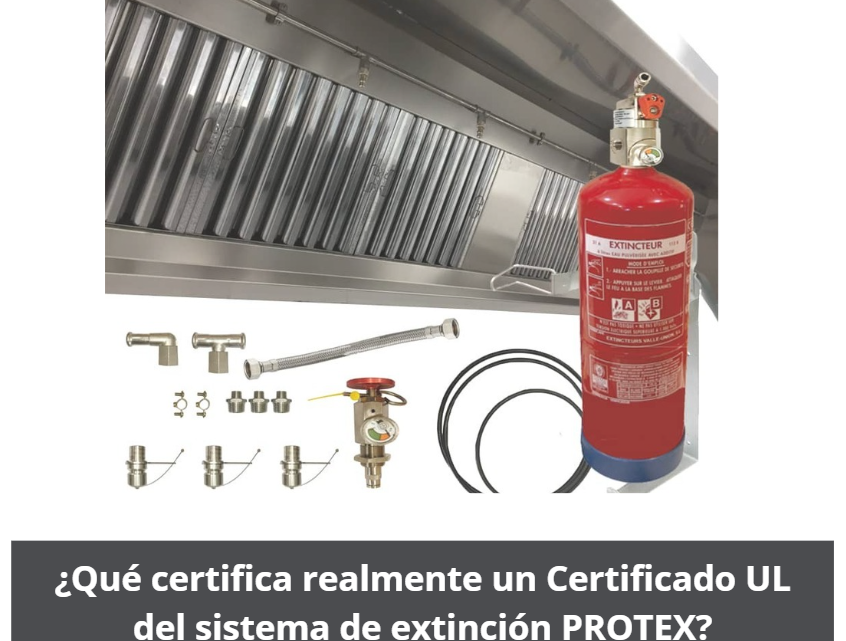 ¿Qué certifica realmente un Certificado UL del sistema de extinción PROTEX?