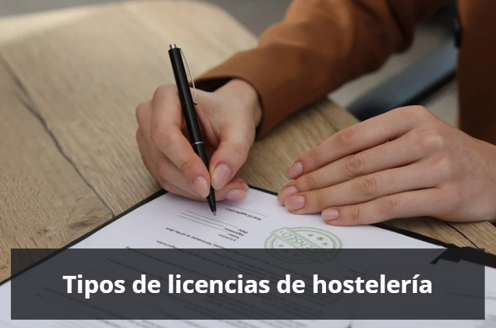 Tipos de licencias de hostelería