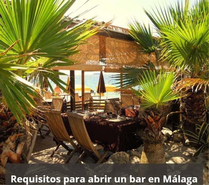 Requisitos para abrir un bar en Málaga