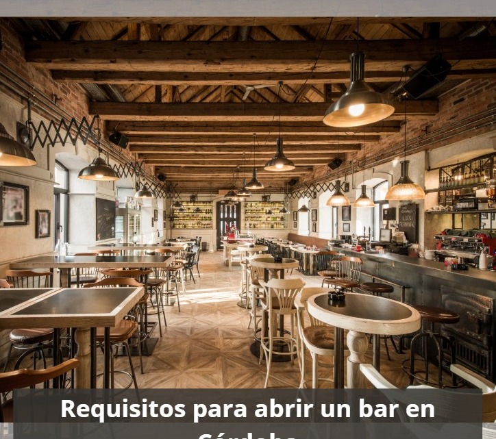 Requisitos para abrir un bar en Córdoba