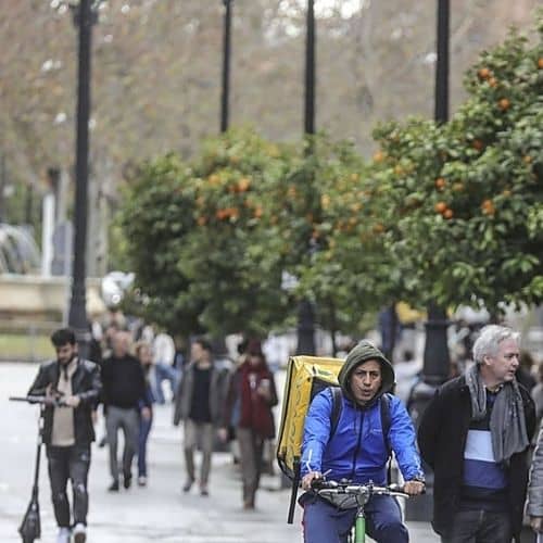 Bar clausurado en la Avenida de la Constitución por obras ilegales